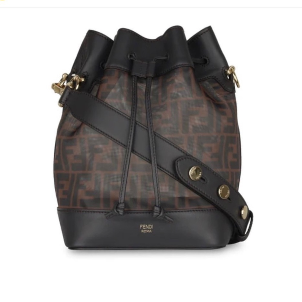 Fendi bucket bag.